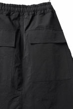 画像をギャラリービューアに読み込む, A.F ARTEFACT RADICAL-ZIP MILITARY SARROUEL SHORTS (BLACK)