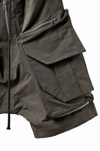 画像をギャラリービューアに読み込む, A.F ARTEFACT RADICAL-ZIP MILITARY SARROUEL SHORTS (KHAKI)