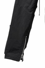 画像をギャラリービューアに読み込む, A.F ARTEFACT RADICAL-ZIP FIELD PANTS (BLACK)