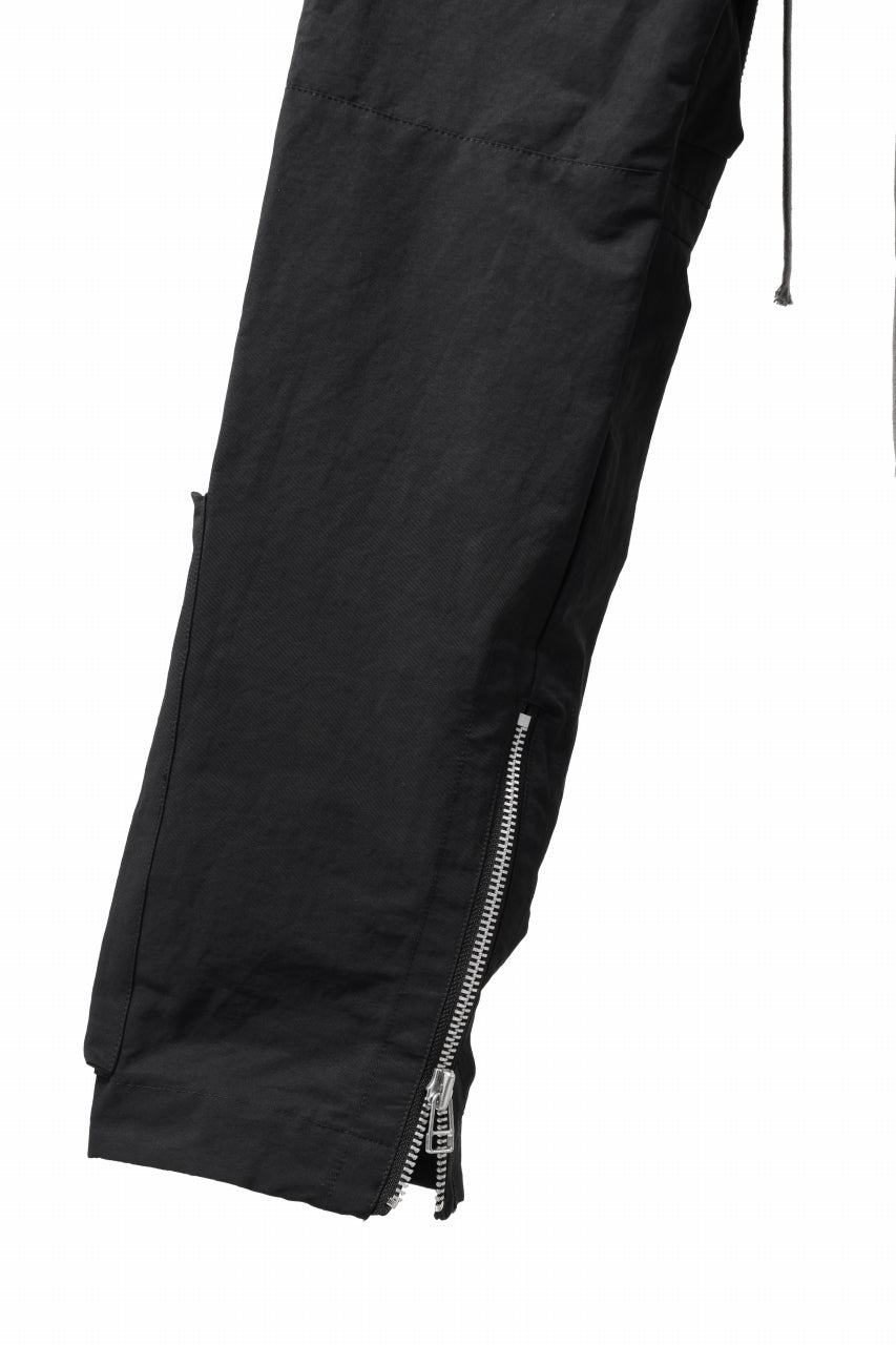 画像をギャラリービューアに読み込む, A.F ARTEFACT RADICAL-ZIP FIELD PANTS (BLACK)