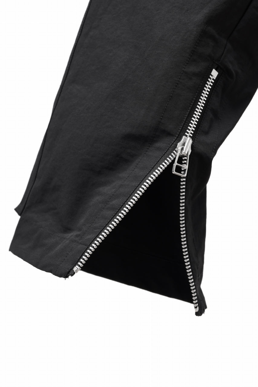 画像をギャラリービューアに読み込む, A.F ARTEFACT RADICAL-ZIP FIELD PANTS (BLACK)