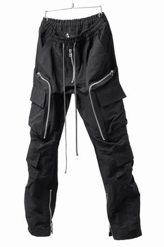 画像をギャラリービューアに読み込む, A.F ARTEFACT RADICAL-ZIP FIELD PANTS (BLACK)