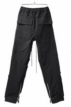 画像をギャラリービューアに読み込む, A.F ARTEFACT RADICAL-ZIP FIELD PANTS (BLACK)