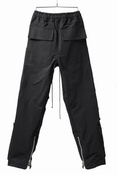 画像をギャラリービューアに読み込む, A.F ARTEFACT RADICAL-ZIP FIELD PANTS (BLACK)
