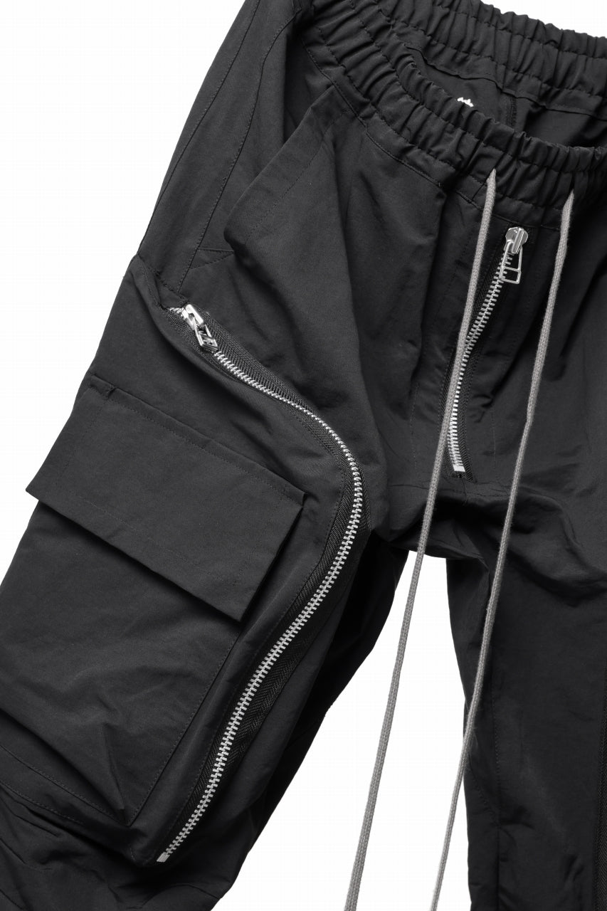 画像をギャラリービューアに読み込む, A.F ARTEFACT RADICAL-ZIP FIELD PANTS (BLACK)