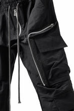 画像をギャラリービューアに読み込む, A.F ARTEFACT RADICAL-ZIP FIELD PANTS (BLACK)