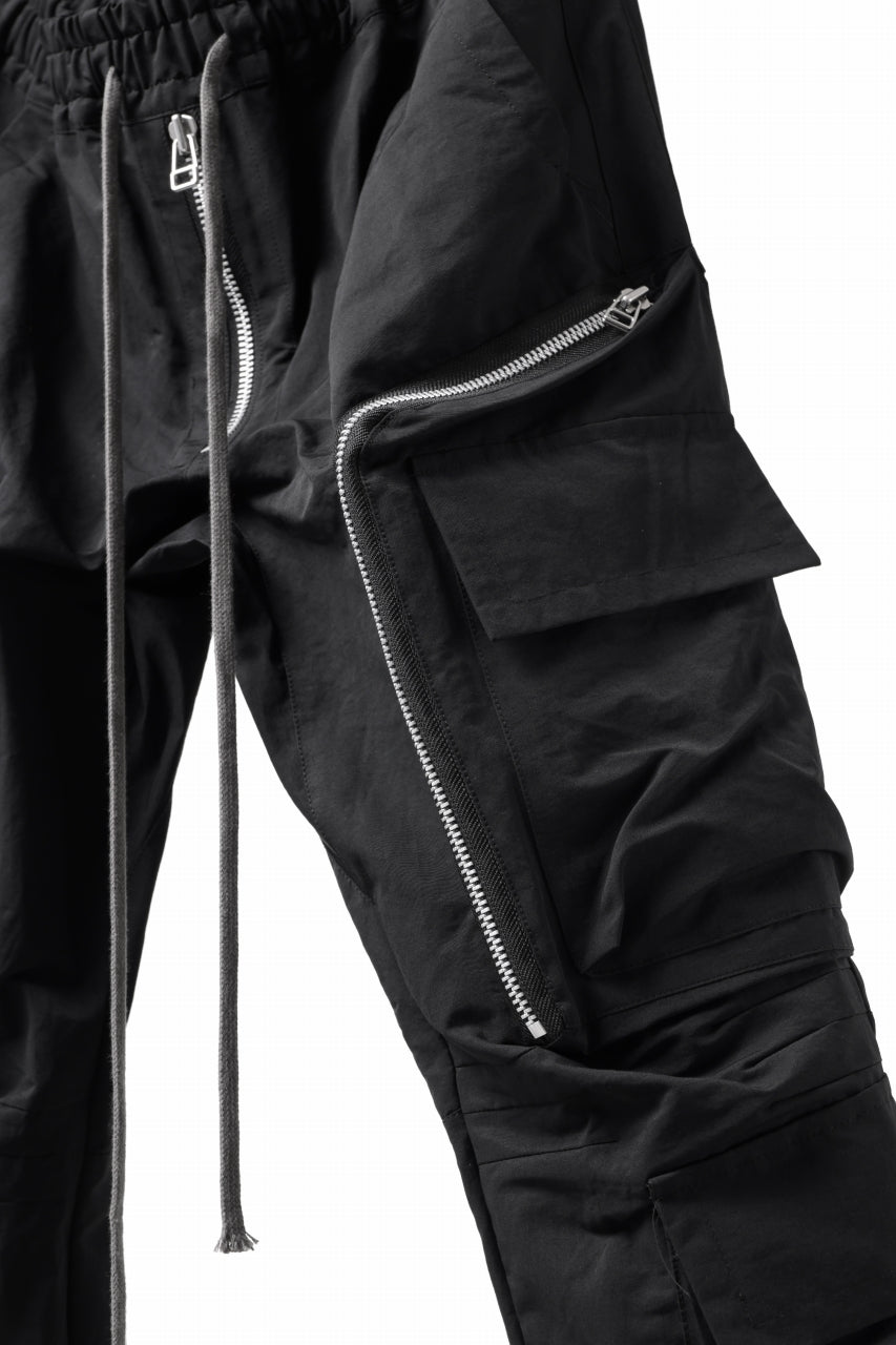 画像をギャラリービューアに読み込む, A.F ARTEFACT RADICAL-ZIP FIELD PANTS (BLACK)