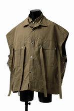 画像をギャラリービューアに読み込む, A.F ARTEFACT DOUBLE-LAYERED WORK VEST (BEIGE)