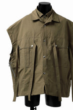 画像をギャラリービューアに読み込む, A.F ARTEFACT DOUBLE-LAYERED WORK VEST (BEIGE)