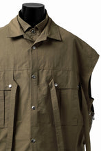 画像をギャラリービューアに読み込む, A.F ARTEFACT DOUBLE-LAYERED WORK VEST (BEIGE)