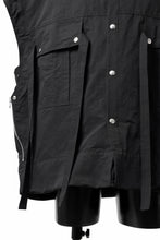 画像をギャラリービューアに読み込む, A.F ARTEFACT DOUBLE-LAYERED WORK VEST (BLACK)
