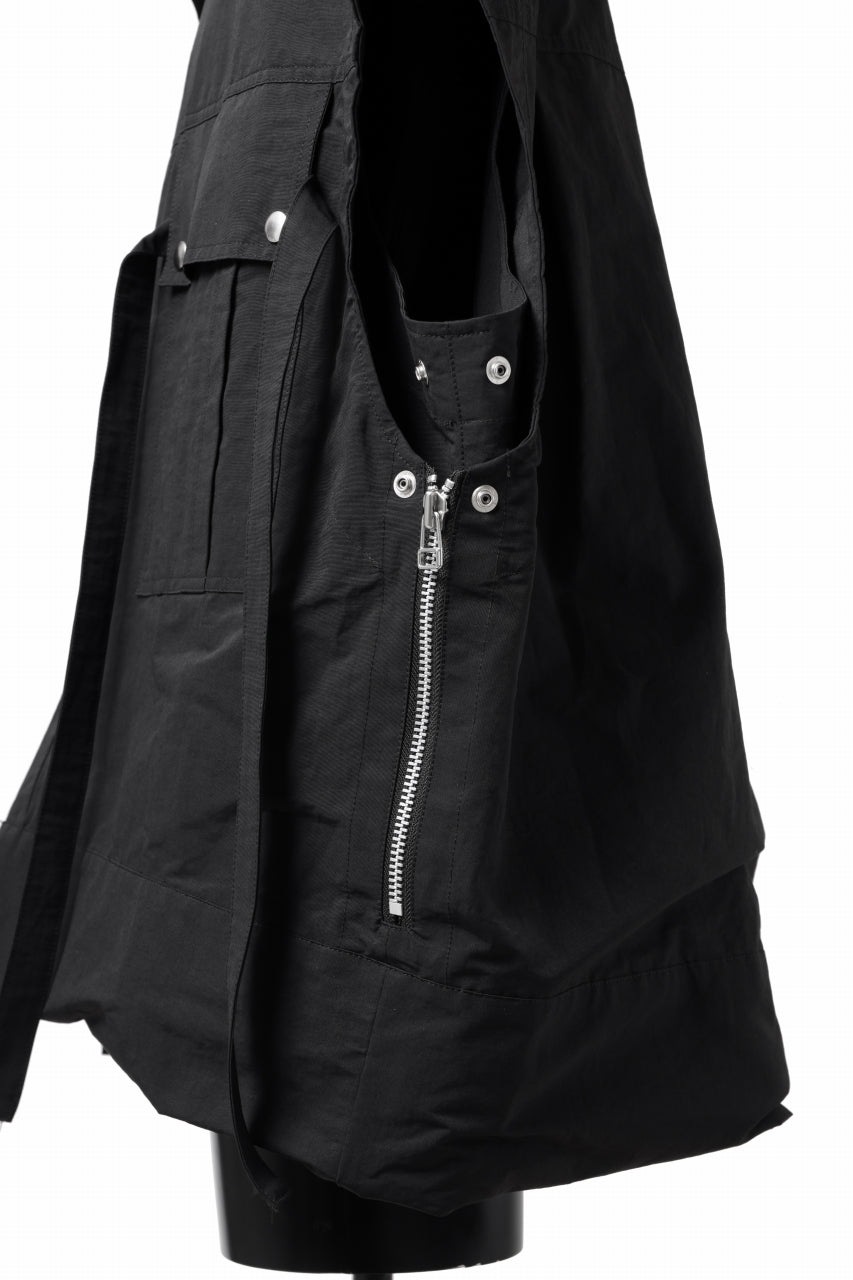 画像をギャラリービューアに読み込む, A.F ARTEFACT DOUBLE-LAYERED WORK VEST (BLACK)
