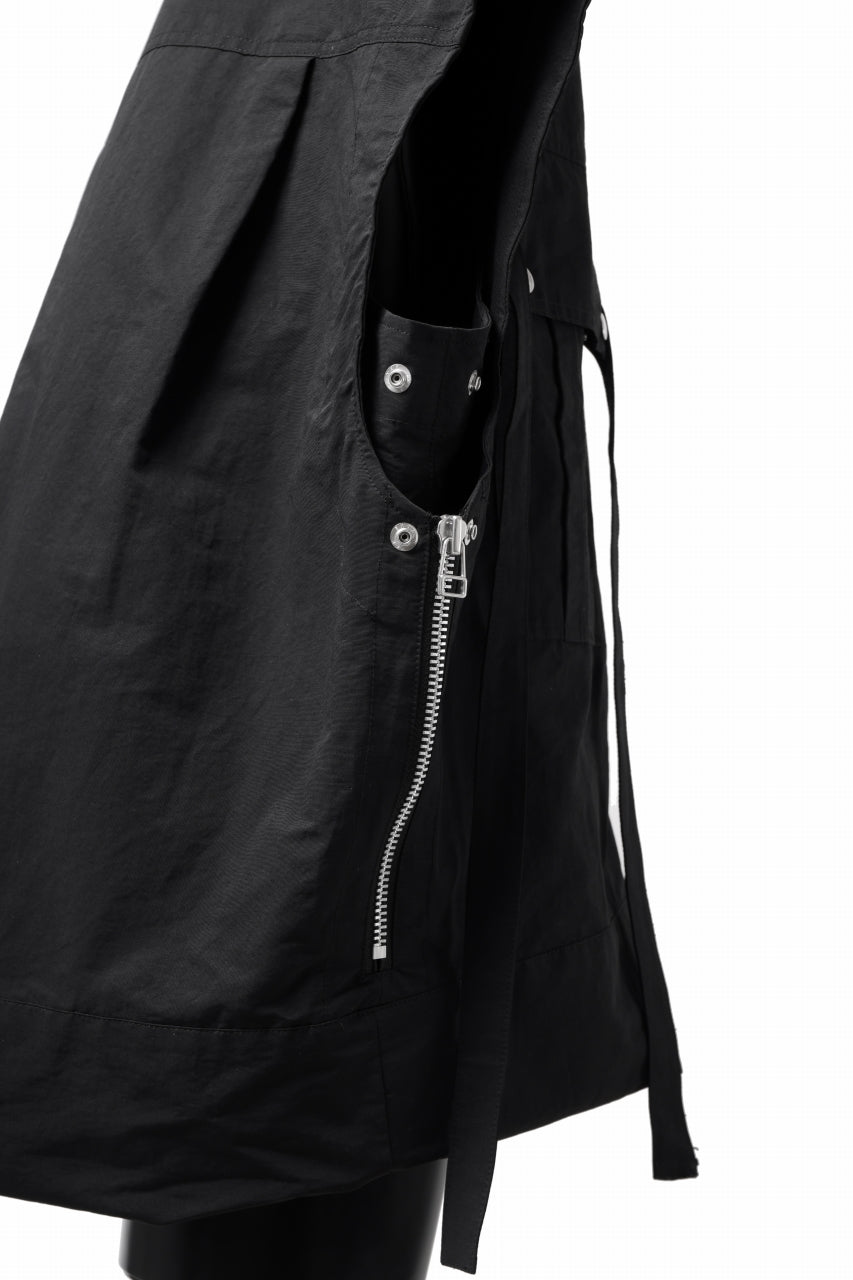 画像をギャラリービューアに読み込む, A.F ARTEFACT DOUBLE-LAYERED WORK VEST (BLACK)