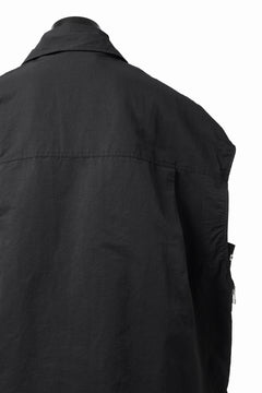 画像をギャラリービューアに読み込む, A.F ARTEFACT DOUBLE-LAYERED WORK VEST (BLACK)