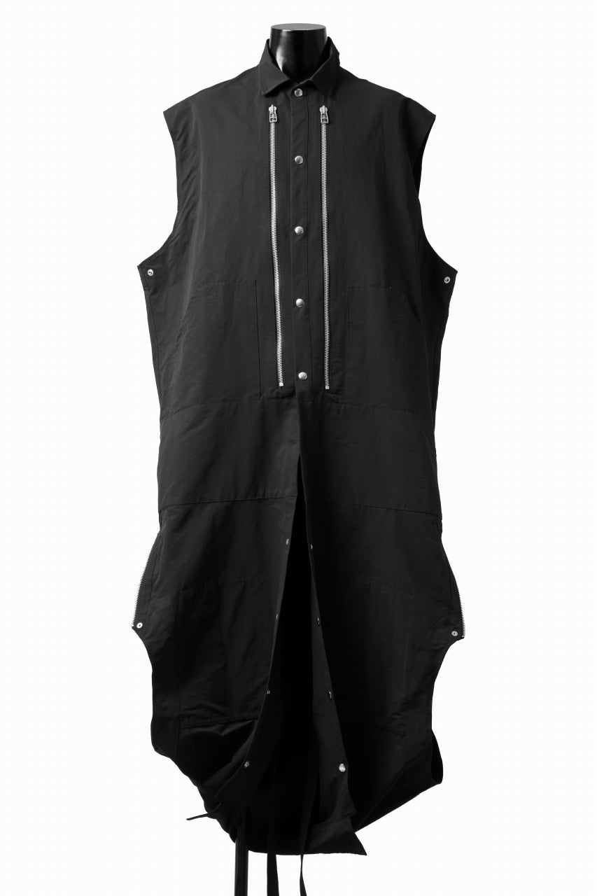 画像をギャラリービューアに読み込む, A.F ARTEFACT DOUBLE-LAYERED WORK VEST (BLACK)