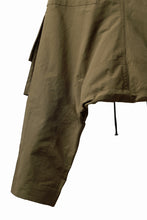画像をギャラリービューアに読み込む, A.F ARTEFACT MILITARY SARROUEL WIDE PANTS (BEIGE)