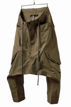 画像をギャラリービューアに読み込む, A.F ARTEFACT MILITARY SARROUEL WIDE PANTS (BEIGE)