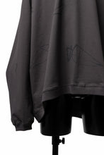 画像をギャラリービューアに読み込む, A.F ARTEFACT PYRA PATTERN PRINT CREW NECK TOPS (GREY)