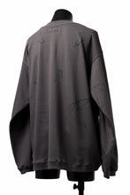 画像をギャラリービューアに読み込む, A.F ARTEFACT PYRA PATTERN PRINT CREW NECK TOPS (GREY)
