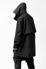 画像をギャラリービューアに読み込む, A.F ARTEFACT "LIGHT-WARMER" MODS COAT / FLEECE BONDING NYLON (BLACK)