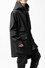 画像をギャラリービューアに読み込む, A.F ARTEFACT "LIGHT-WARMER" MODS COAT / FLEECE BONDING NYLON (BLACK)