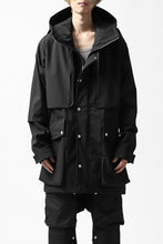 画像をギャラリービューアに読み込む, A.F ARTEFACT "LIGHT-WARMER" MODS COAT / FLEECE BONDING NYLON (BLACK)