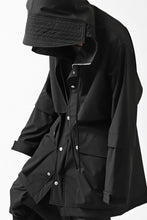 画像をギャラリービューアに読み込む, A.F ARTEFACT "LIGHT-WARMER" MODS COAT / FLEECE BONDING NYLON (BLACK)
