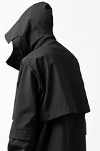 画像をギャラリービューアに読み込む, A.F ARTEFACT "LIGHT-WARMER" MODS COAT / FLEECE BONDING NYLON (BLACK)