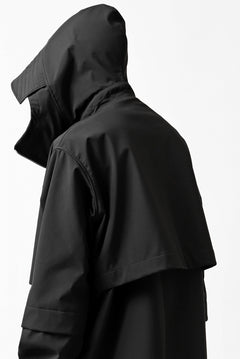 画像をギャラリービューアに読み込む, A.F ARTEFACT "LIGHT-WARMER" MODS COAT / FLEECE BONDING NYLON (BLACK)