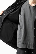 画像をギャラリービューアに読み込む, A.F ARTEFACT "LIGHT-WARMER" MODS COAT / FLEECE BONDING NYLON (BLACK)