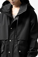 画像をギャラリービューアに読み込む, A.F ARTEFACT "LIGHT-WARMER" MODS COAT / FLEECE BONDING NYLON (BLACK)