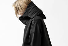 画像をギャラリービューアに読み込む, A.F ARTEFACT "LIGHT-WARMER" MODS COAT / FLEECE BONDING NYLON (BLACK)