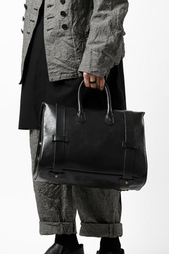 画像をギャラリービューアに読み込む, ierib VOYGER 30 HAND BAG / smooth horse leather (BLACK)