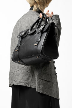 画像をギャラリービューアに読み込む, ierib VOYGER 30 HAND BAG / smooth horse leather (BLACK)