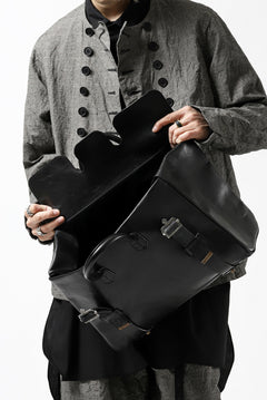 画像をギャラリービューアに読み込む, ierib VOYGER 30 HAND BAG / smooth horse leather (BLACK)