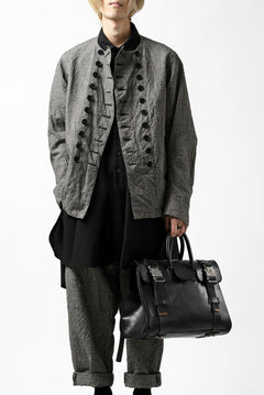 画像をギャラリービューアに読み込む, ierib VOYGER 30 HAND BAG / smooth horse leather (BLACK)