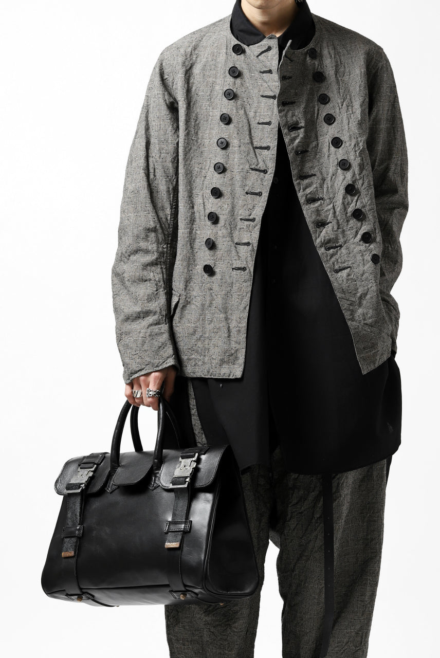 画像をギャラリービューアに読み込む, ierib VOYGER 30 HAND BAG / smooth horse leather (BLACK)