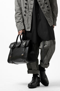 画像をギャラリービューアに読み込む, ierib VOYGER 30 HAND BAG / smooth horse leather (BLACK)