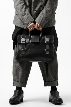 画像をギャラリービューアに読み込む, ierib VOYGER 30 HAND BAG / smooth horse leather (BLACK)