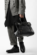 画像をギャラリービューアに読み込む, ierib VOYGER 30 HAND BAG / smooth horse leather (BLACK)