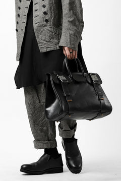 画像をギャラリービューアに読み込む, ierib VOYGER 30 HAND BAG / smooth horse leather (BLACK)