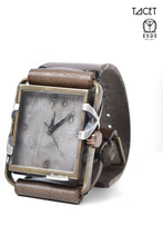 画像をギャラリービューアに読み込む, TACET x ESDE - Pyramid watch in brass with Black Diamond (Automatic)