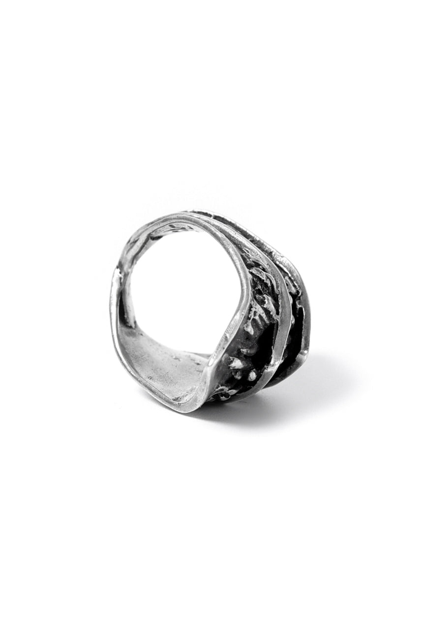 画像をギャラリービューアに読み込む, GASPARD HEX Mayan Ring with EMERALD JEWELRY