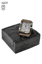 画像をギャラリービューアに読み込む, TACET x ESDE - Pyramid watch in brass with Black Diamond (Automatic)