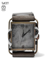 画像をギャラリービューアに読み込む, TACET x ESDE - Pyramid watch in brass with Black Diamond (Automatic)