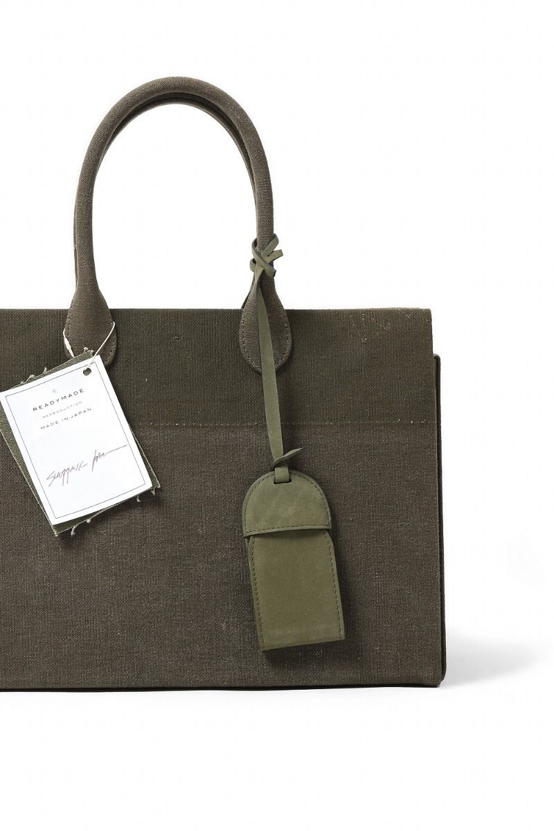 画像をギャラリービューアに読み込む, READYMADE SHOPPING BAG 35 (KHAKI)