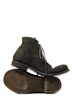 画像をギャラリービューアに読み込む, prtl "one make" Lace Up Boots (JAPAN Cow Reversed Leather / Hand Dyed BLACK)