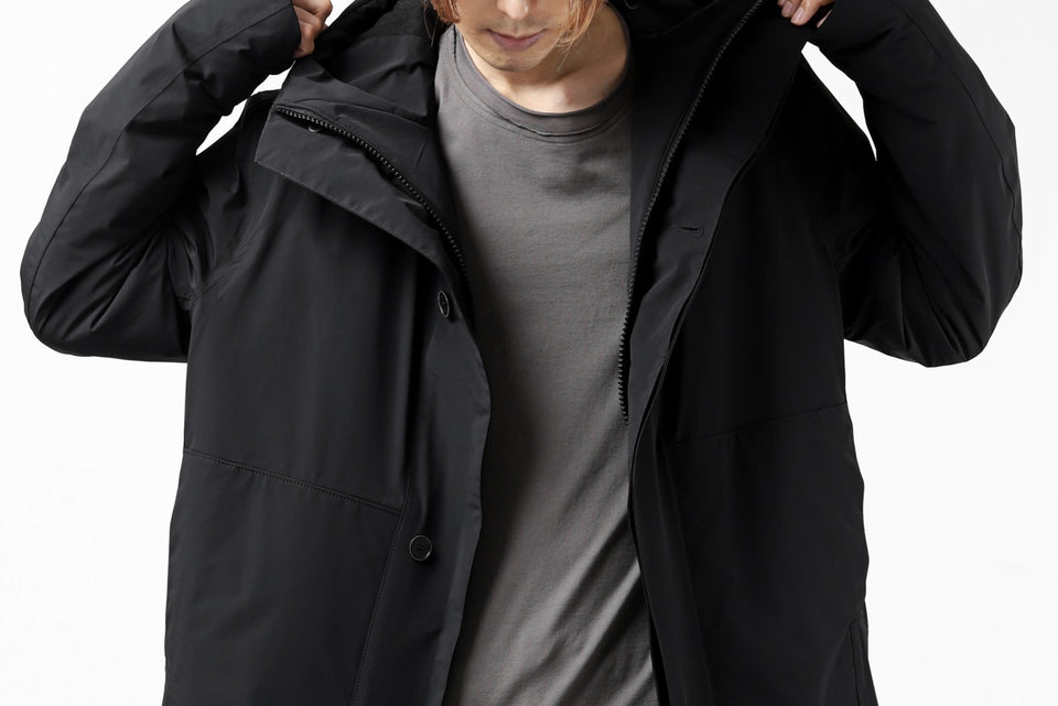画像をギャラリービューアに読み込む, Hannibal. Waterproof Hoodie Jacket / Reyk 105. Thermore® (MAT BLACK)