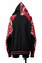 画像をギャラリービューアに読み込む, MASSIMO SABBADIN exclusive HOODY wt. VINTAGE DENIM/BANDANA APP. (dkb1)