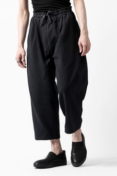 画像をギャラリービューアに読み込む, Hannibal. 7/8 Trousers / wali 216. (VINTAGE BLACK)